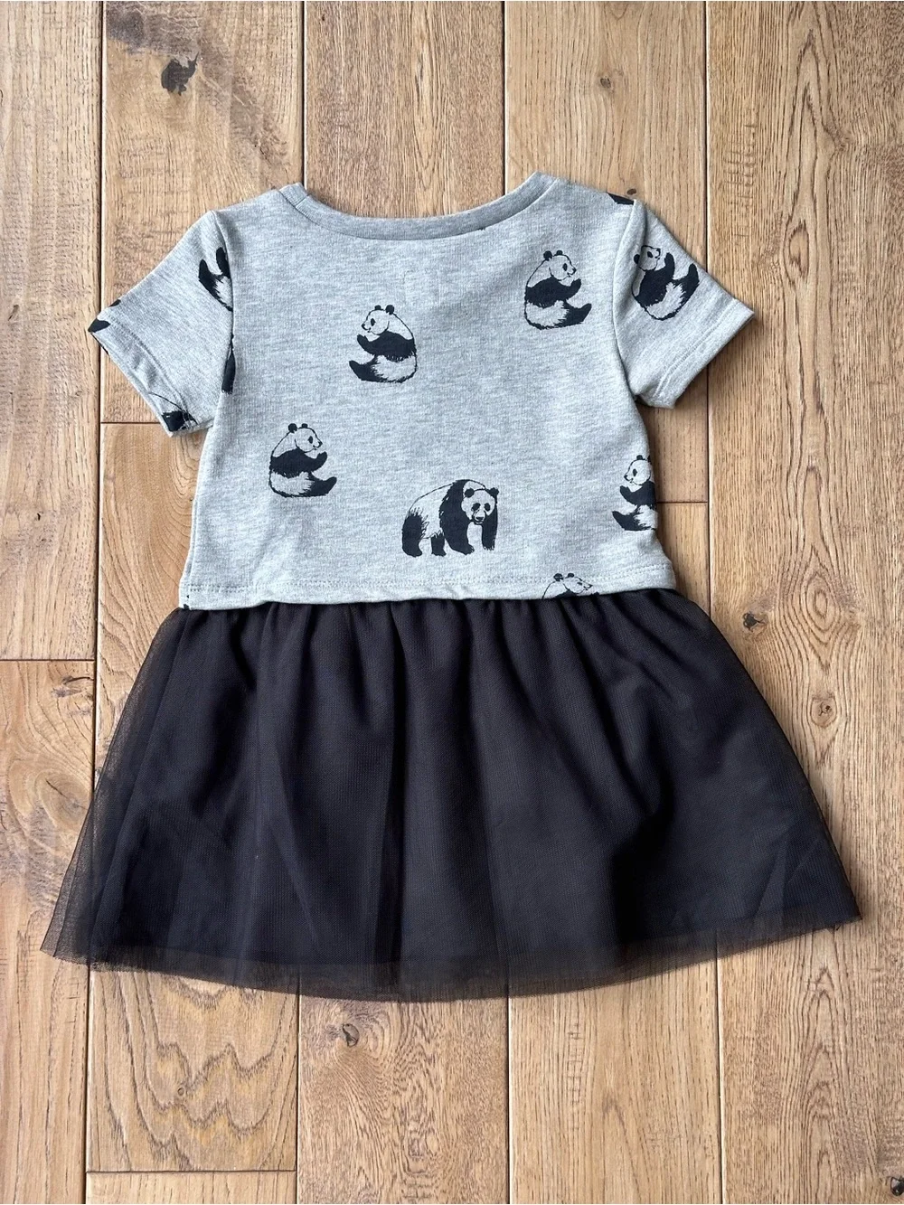 NEW Baby Gap Panda Mix-Fabric Dress size 2T